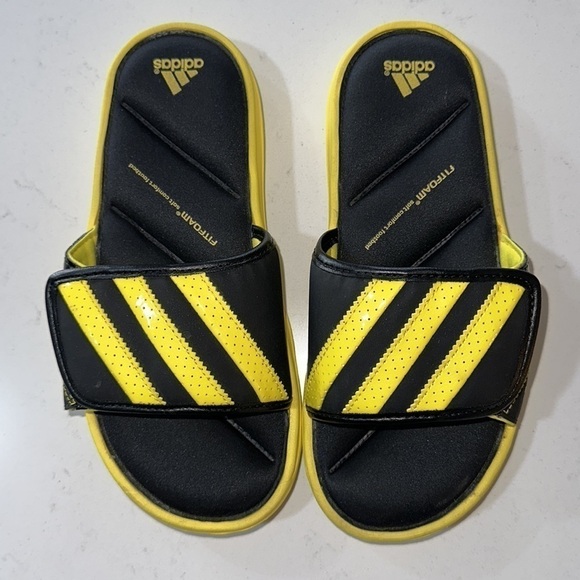 Adidas FITFOAM Slides - Rare - Youth Size 3 - Picture 4 of 11